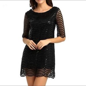 Dear’gles Sequin Party Dress Medium